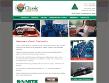 Tablet Screenshot of classiccoachworks.com.au